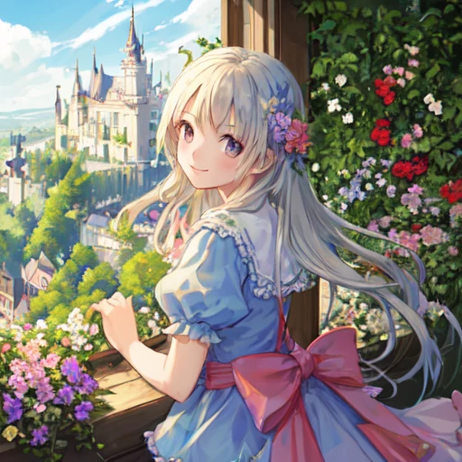 SD画像：定番美少女